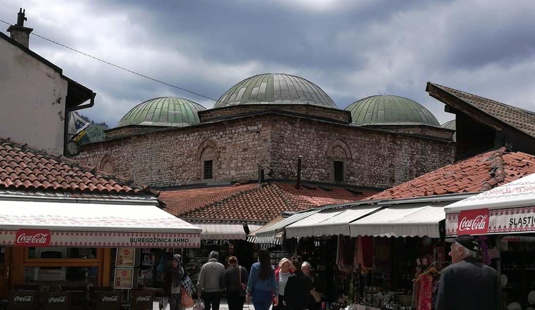 The Old Town in Sarajevo, photographed by Carole Pugh