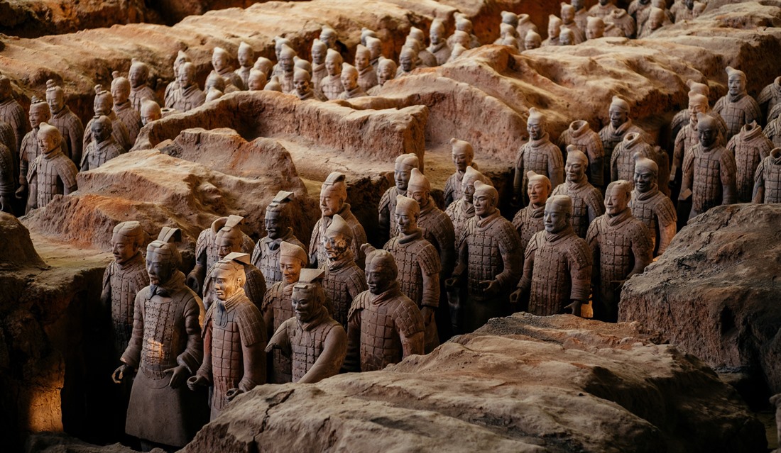 The unique figures of the Terracotta Army