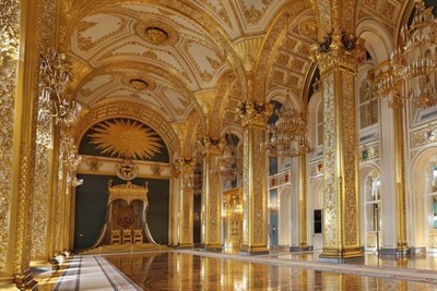 Inside Moscow's grand kremlin palace