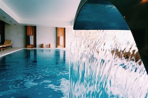 Indoor pool at Hotel Pedras Do Mar