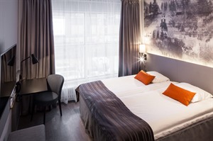 Bedroom at Hotel Scandic Rovaniemi