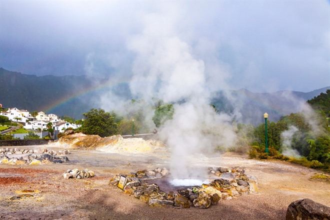 Thermal activity in Furnas