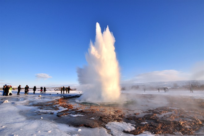 Strokkur geyser - Iceland