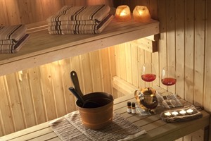 Enjoy a FInnish Sauna each evening