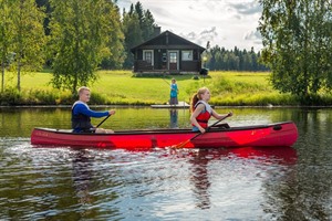 Enjoy optional activities such as canoeing