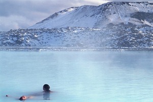 Blue Lagoon in the winter