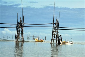 Fishermen in Bako National Park