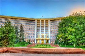 Moldovan Parliament in Chisinau