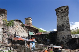 Towers & houses, Ushguli Village