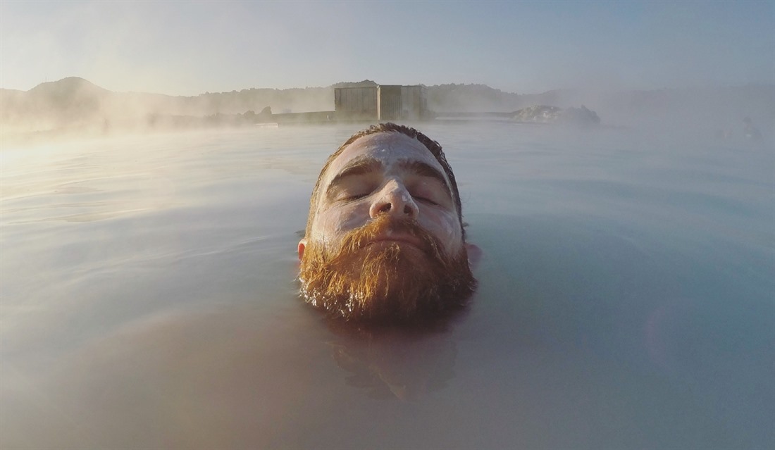 Rob in the Blue Lagoon