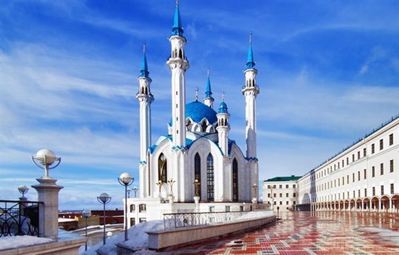 Qolsharif Mosque in Kazan Kremlin