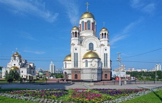 Trans-Siberian stop – Yekaterinburg’s beautiful church