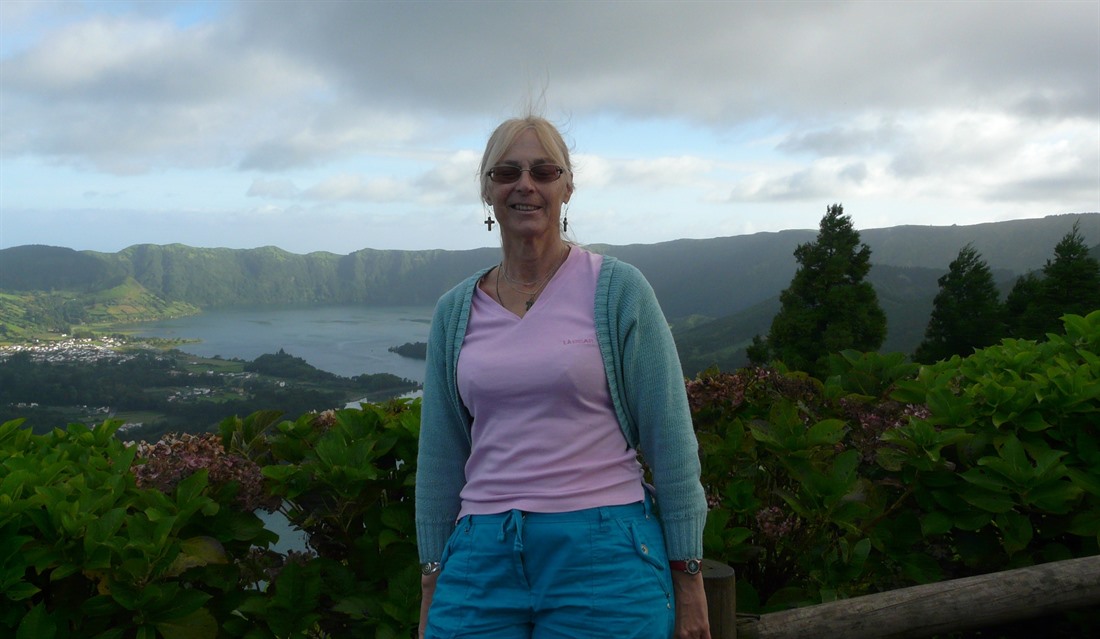 Christina on Sao Miguel