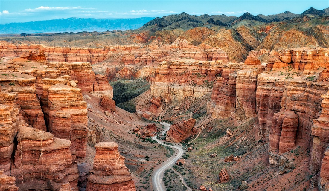 More USA? Nope, this is actually Charyn Canyon in Kazakhstan! © Shutterstock/Lukas Bischoff Photograph