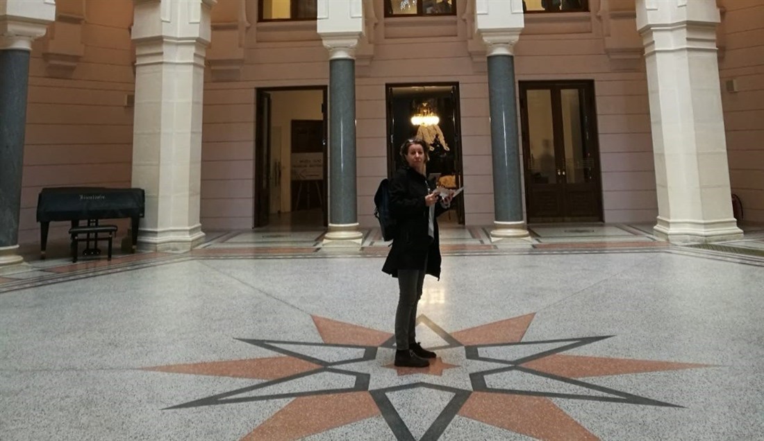 Carole pictured in City Hall