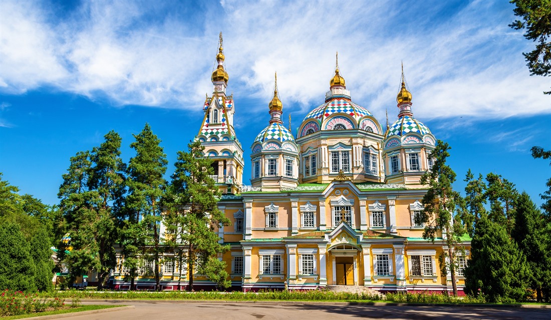 Zenkov Cathedral, Almaty, Kazakhstan