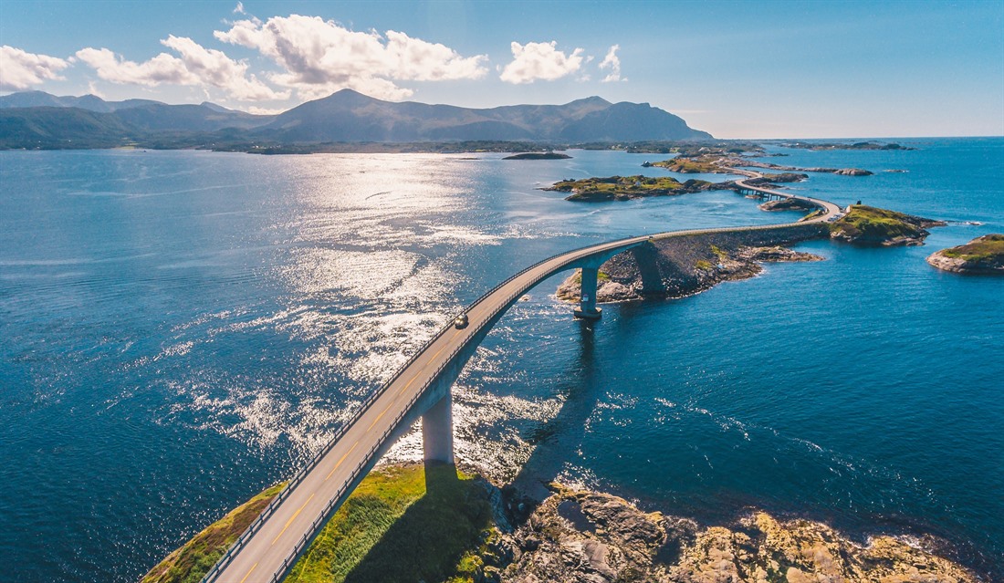 The stunning Atlantic Road