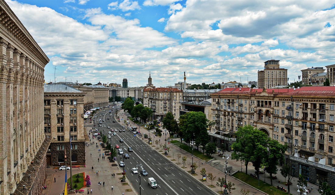 Khreshchatyk - One of Kyiv's main boulevards