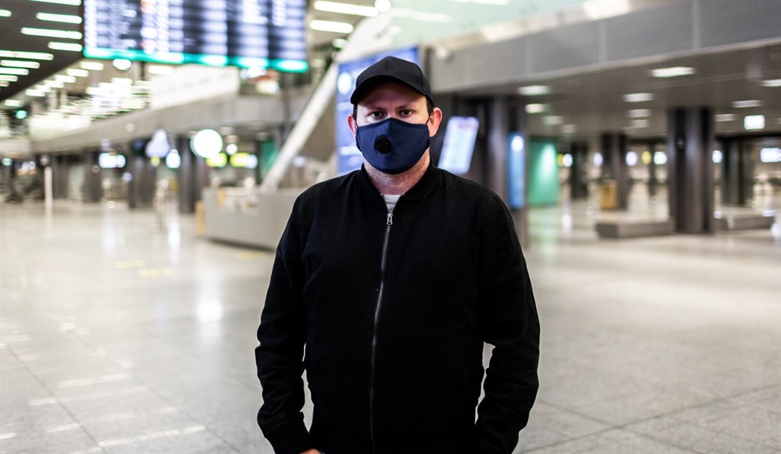 Jonathan in Krakow Airport