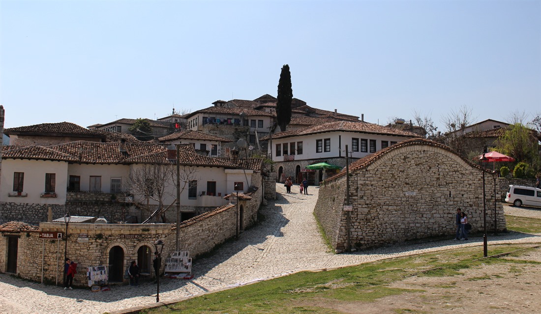 Entrance to Berat's upper town