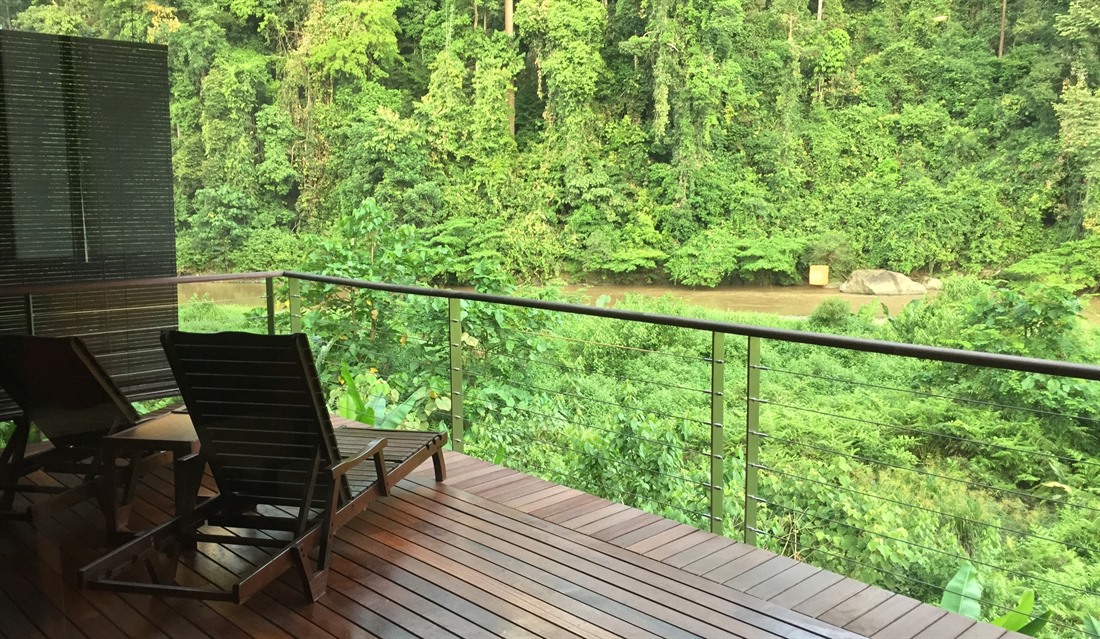 Views from Borneo Rainforest Lodge