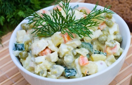 My favourite Russian salad : Section 2