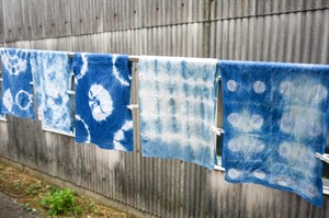 Indigo Dyeing at Tanaka Kasuri Workshop