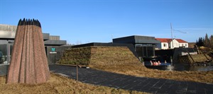 Exterior of Krauma Geothermal Baths