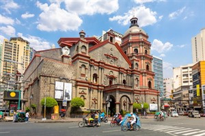 Tricycle in Binondo