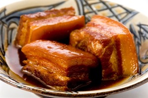 Okinawan-style stewed pork cubes