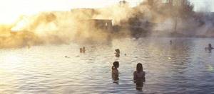 The Secret Lagoon in Iceland