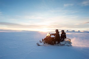Snowmobiling In Iceland