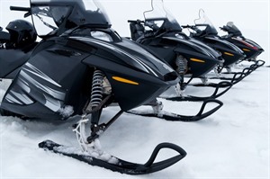 Snowmobiling In Iceland