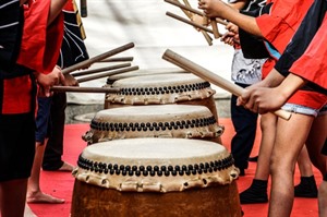 Taiko Drumming in Tokyo