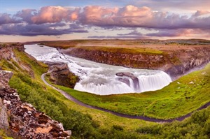 Gullfoss waterfall