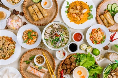 Family Meal in Hanoi