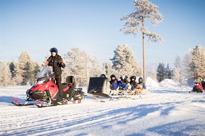 Santa's Sleigh Ride Around the Arctic Circle