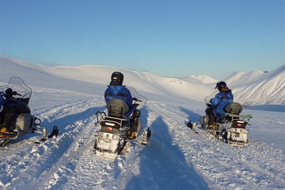 Lyngen Alps Snowmobile Safari