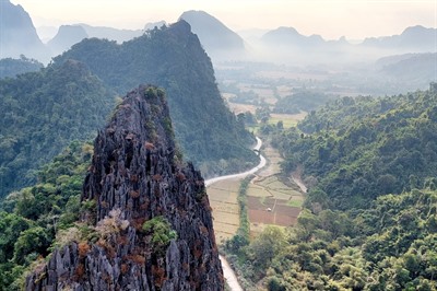 Vang Vieng Breakfast With A View