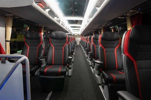 Arctic Aurora Express overnight coach 2
