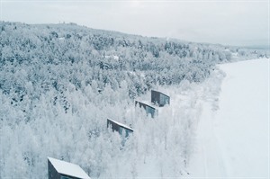 Land Cabins, Arctic Bath. Photo credit: Pasquale Baseotto