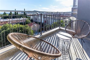 Superior room balcony at Art Hotel Split