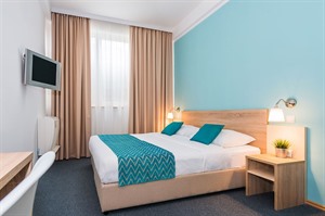 Double room in annexe building at Art Hotel Split