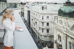 Views from the Belgrade Art Hotel