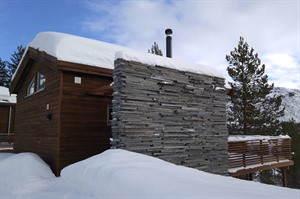 Cabins in Winter