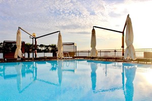 Outdoor pool at BO Hotel Palazzo