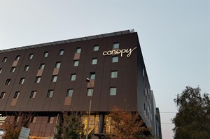 Exterior of Canopy by Hilton Zagreb City Centre