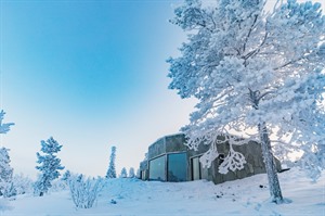 Exterior of Golden Crown Levi Igloos