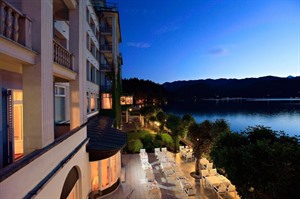 Evening views at Grand Hotel Toplice