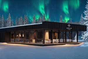 Restaurant & Reception building - rendering photo